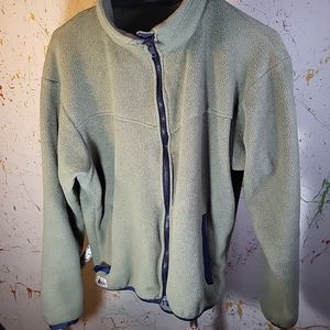 Vintage MEC Fleece Shirt Woman Size M Made In Canada